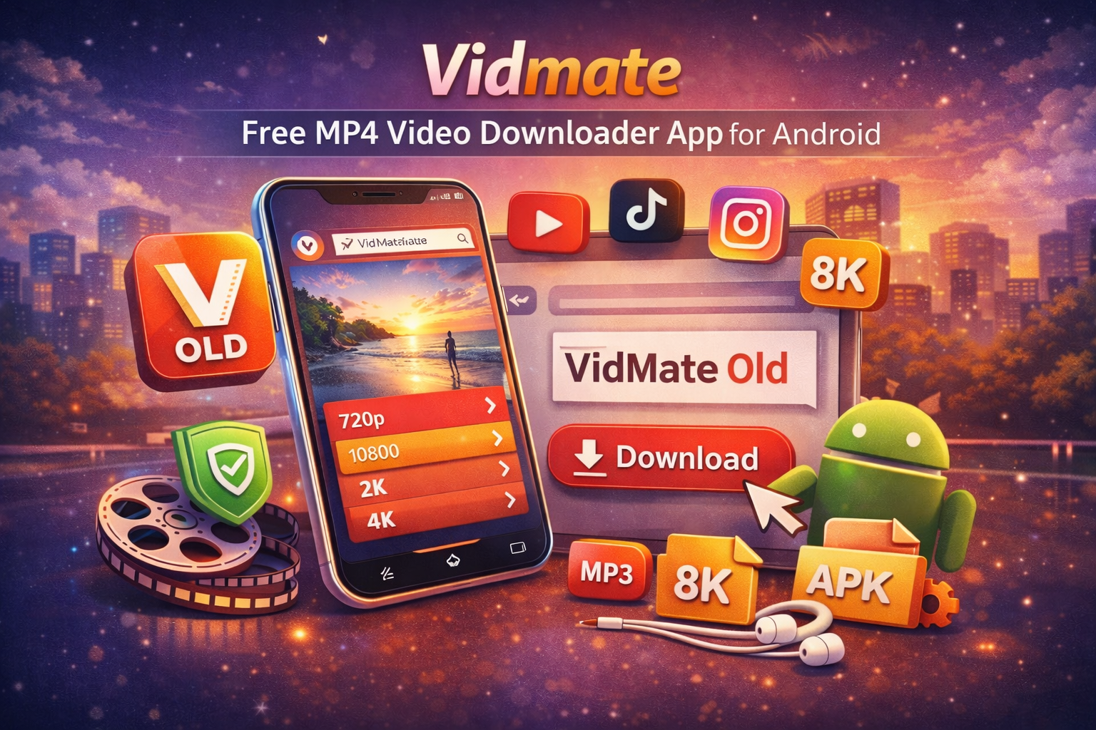 Vidmate – Free MP4 Video Downloader App for Android- Free - latest version-Apps on Google Play